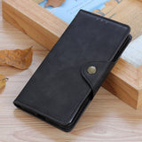 Samsung Galaxy A51 Vintage Leather Wallet Case - Black