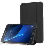 Samsung Galaxy Tab A 7.0" (2016) Tri-Fold Smart Leather Case Black