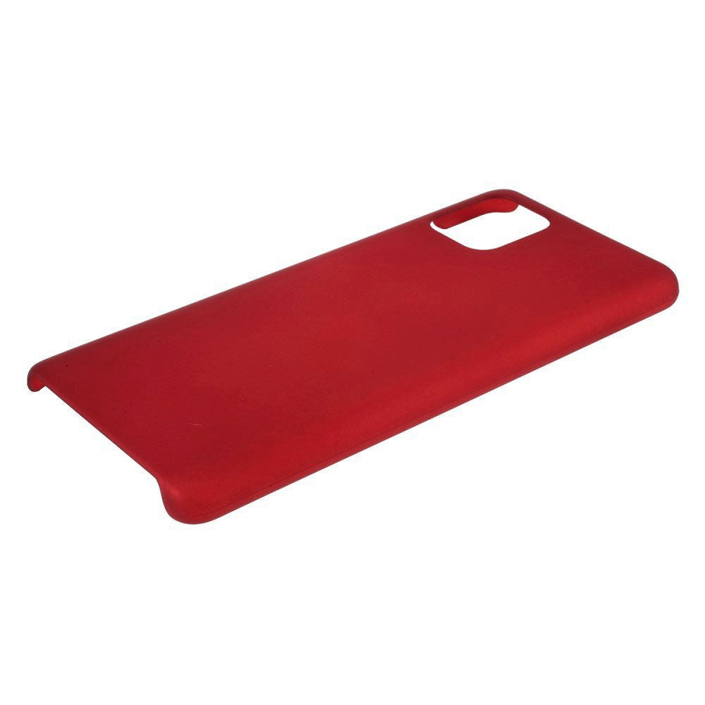 Samsung Galaxy A71 Hard Plastic Case - Metallic Red