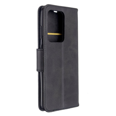 EIDERWOOD Samsung Galaxy S20 Ultra Faux Leather Flip Case with Stand & Wallet - Black
