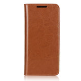 EIDERWOOD Samsung Galaxy S20 Faux Leather Flip Case with Cardholder & Stand Function - Brown