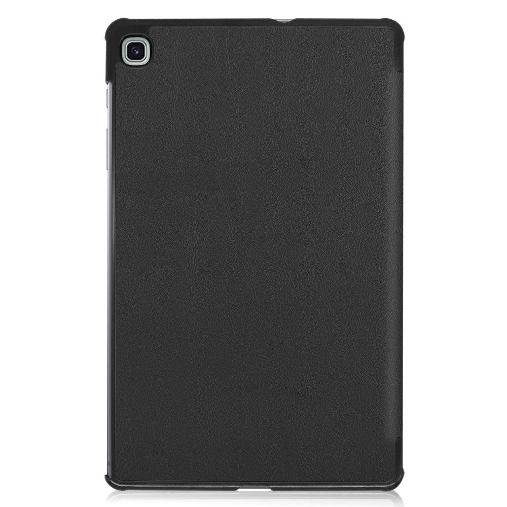 Samsung Galaxy Tab S6 Lite Leather Case w. Tri-Fold - Black