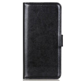 Samsung Galaxy M11 Leather Case w. Wallet - Black