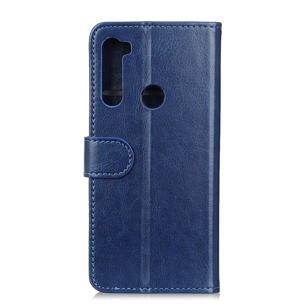 Samsung Galaxy M11 Leather Case w. Wallet - Blue