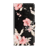 Samsung Galaxy S20 Pink Flowers Wallet Case - Black / Pink