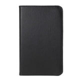 Samsung Galaxy Tab A 8.4 (2020) Litchi Leather Case w. 360 Degree Stand - Black