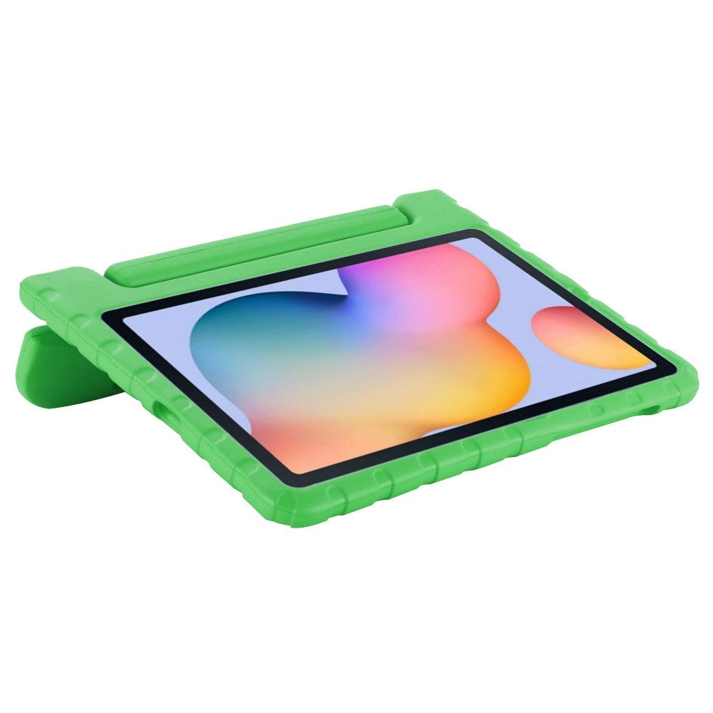 Samsung Galaxy Tab S6 Lite Kids Case - Kids Portable Stand Case - Green