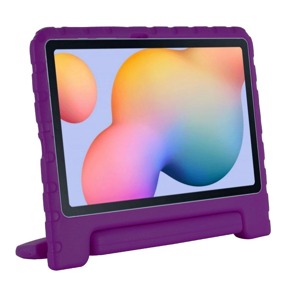 Samsung Galaxy Tab S6 Lite Kids Case - Kids Portable Stand Case - Purple