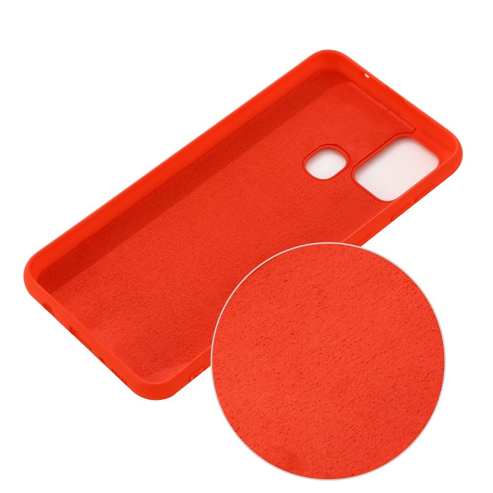 EIDERWOOD Samsung Galaxy A21s Silicone Case - Red