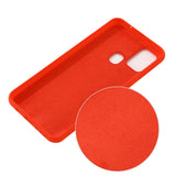 EIDERWOOD Samsung Galaxy A21s Silicone Case - Red