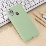 Samsung Galaxy A21s Liquid Silicone Case - Green