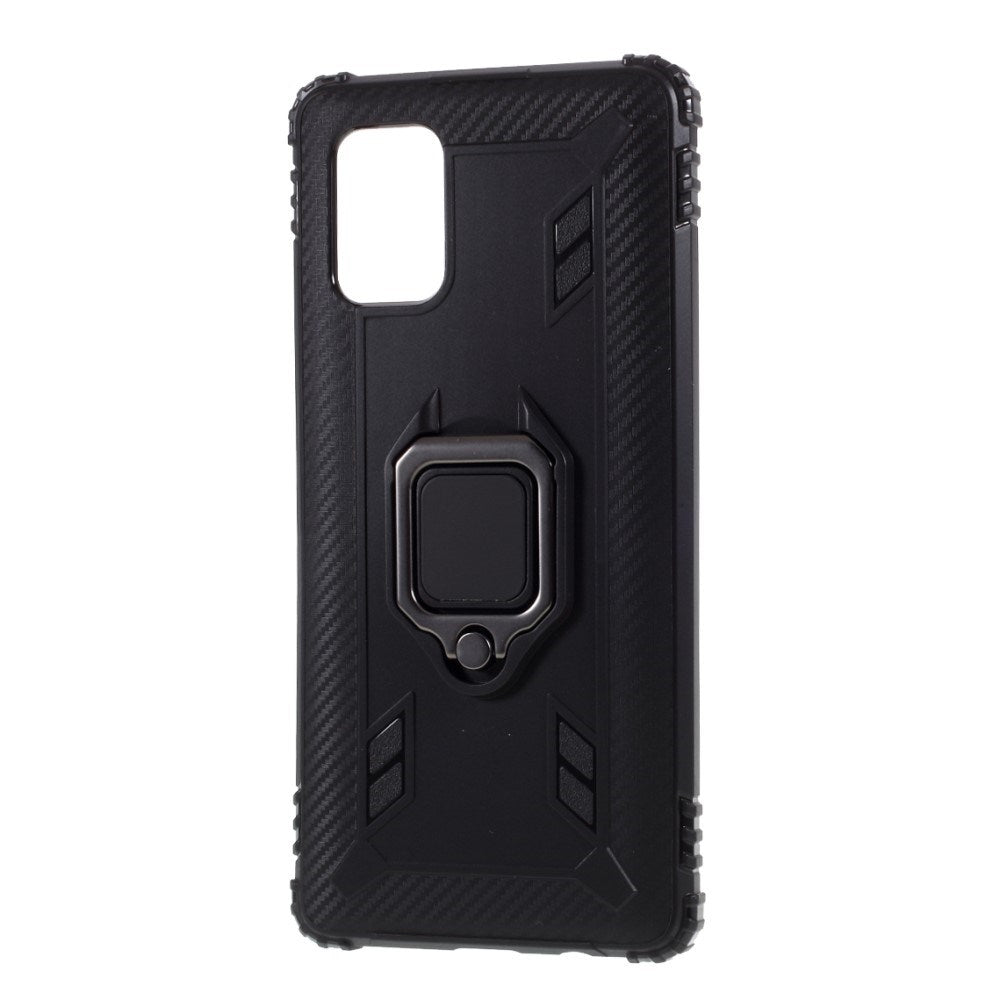 EIDERWOOD Samsung Galaxy A51 (5G) Craftsman Case with Kickstand - Black