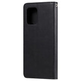 EIDERWOOD Samsung Galaxy S10 Lite 2-in-1 Faux Leather Flip Case - Black
