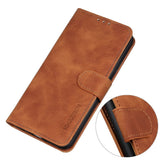 Samsung Galaxy S20 FE / S20 FE (5G) KHAZNEH Retro Leather Wallet Case - Brown