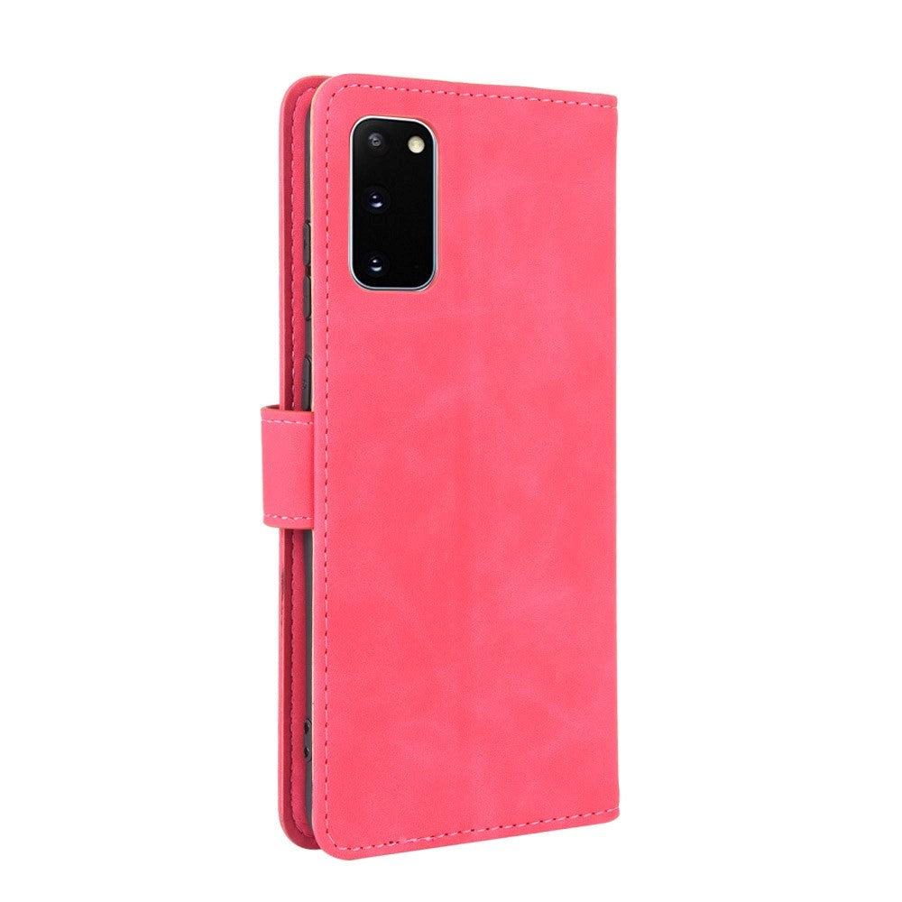 Samsung Galaxy S20 FE / S20 FE (5G) Soft Leather Wallet Case - Pink