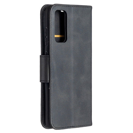 EIDERWOOD Samsung Galaxy S20 FE / S20 FE (5G) Faux Leather Flip Case with Stand & Wallet - Black