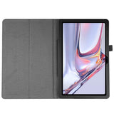 Samsung Galaxy Tab A7 10.4" (2022 / 2020) EIDERWOOD Litchi Tablet Cover with Stand Function - Black