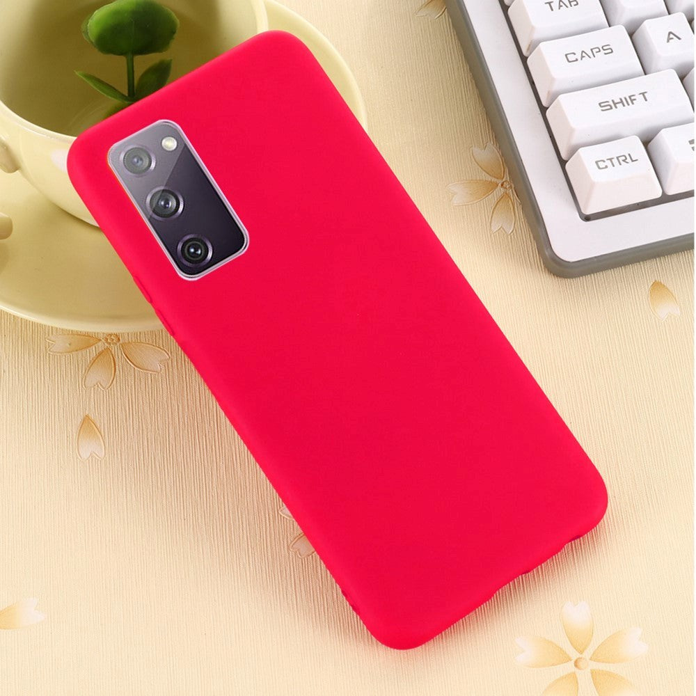 Samsung Galaxy S20 FE / S20 FE (5G) Silicone Case - Red