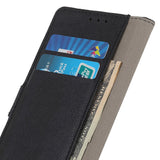 Samsung Galaxy S21 Ultra Glossy Leather Wallet Case - Black