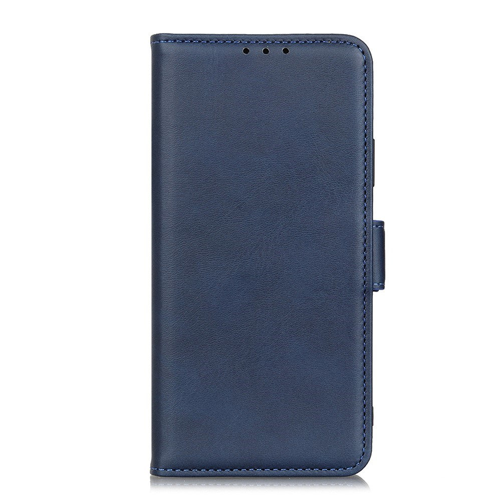 EIDERWOOD Samsung Galaxy S21 Ultra Faux Leather Flip Case with Wallet and Stand Function - Dark Blue