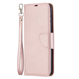EIDERWOOD Samsung Galaxy S21+ (Plus) Faux Leather Flip Case with Cardholder & Stand Function - Rose Gold
