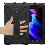 Samsung Galaxy Tab Active 3 8" Tough Case w. Handholder & Kickstand - Black