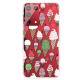 Samsung Galaxy S21 Ultra Flexible Plastic Case - Colored Ice Cream