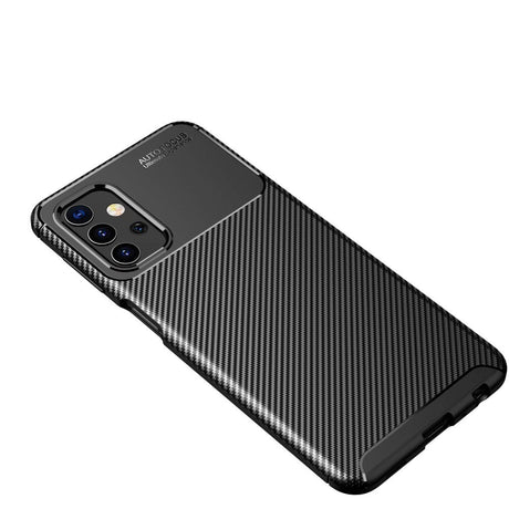 Samsung Galaxy A32 (5G) Carbon Fiber Flexible Plastic Case - Black