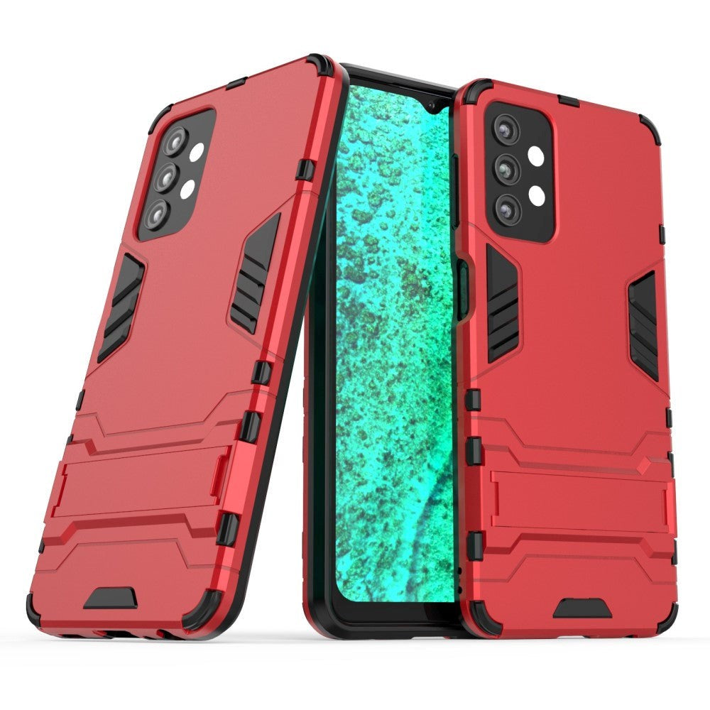 Samsung Galaxy A32 5G Tough Case w. Kickstand - Red