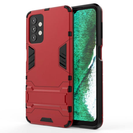 Samsung Galaxy A32 5G Tough Case w. Kickstand - Red