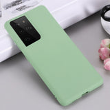 Samsung Galaxy S21 Ultra Liquid Silicone Case - Green