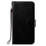 Samsung Galaxy S21 Classic Leather Wallet Case - Black