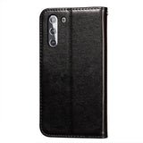 Samsung Galaxy S21 Classic Leather Wallet Case - Black