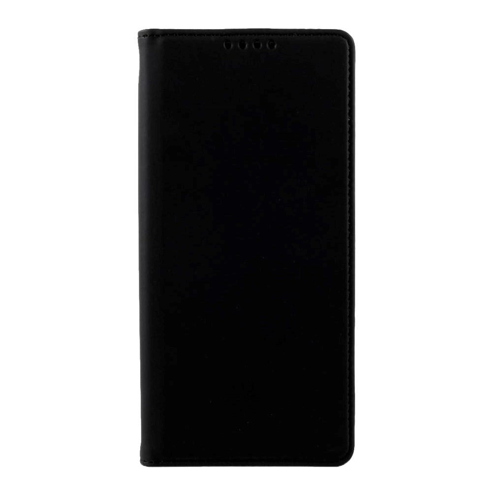 Samsung Galaxy S21+ (Plus) Neutral Leather Case w. Card Holder and Kickstand - Black