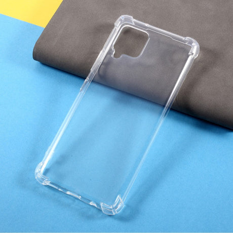 Samsung Galaxy A42 5G Drop Resistant Flexible Plastic Case - Transparent