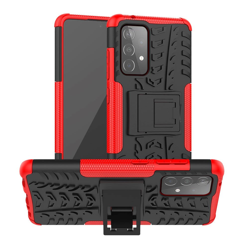 Samsung Galaxy A52s (5G) / A52 (4G / 5G) Cool Bull Tough Case w. Stand - Red