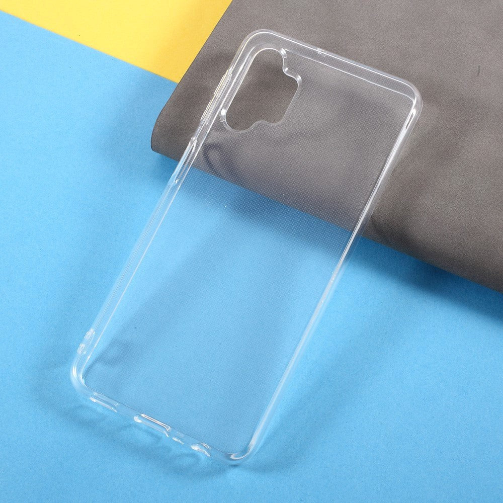 Samsung Galaxy A32 5G Non-Slip Flexible Plastic Case - Transparent