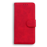 EIDERWOOD Samsung Galaxy A32 (4G) Faux Leather Flip Case with Cardholder & Stand Function - Red
