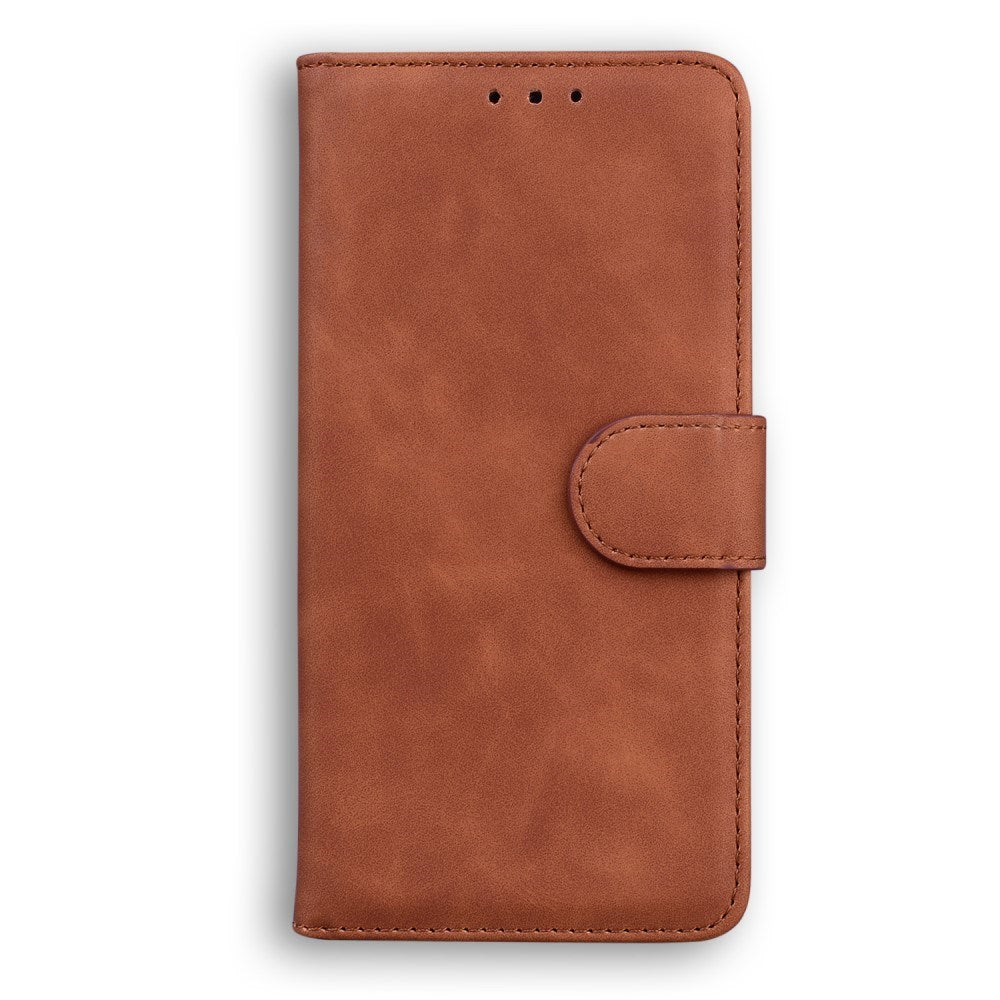 EIDERWOOD Samsung Galaxy A32 (4G) Faux Leather Flip Case with Cardholder & Stand Function - Brown