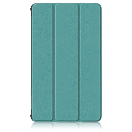 Samsung Galaxy Tab A7 Lite Tri-Fold Leather Case - Green