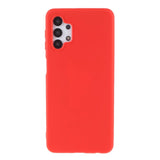 Samsung Galaxy A32 (5G) Flexible Matte Plastic Case - Red