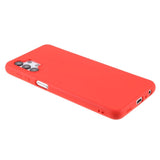 Samsung Galaxy A32 (5G) Flexible Matte Plastic Case - Red