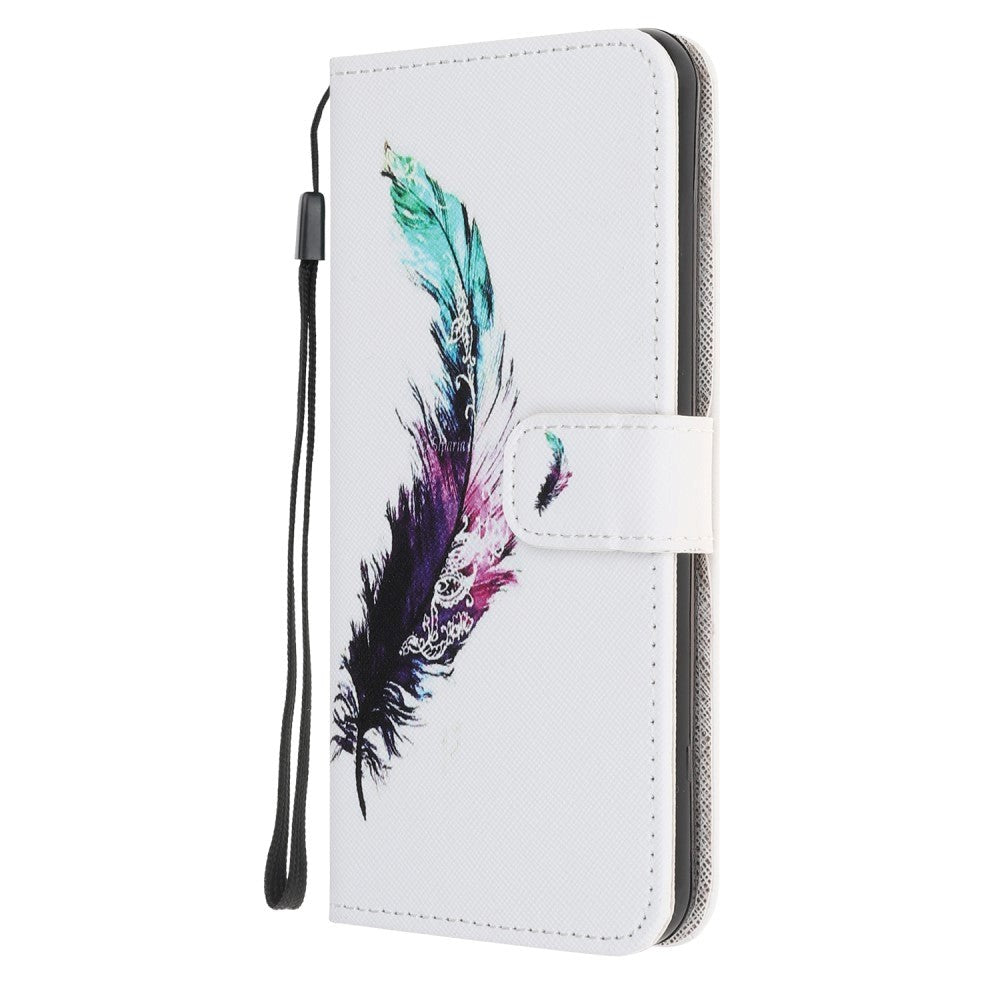 Samsung Galaxy A22 (5G) Leather Wallet Case - Feather