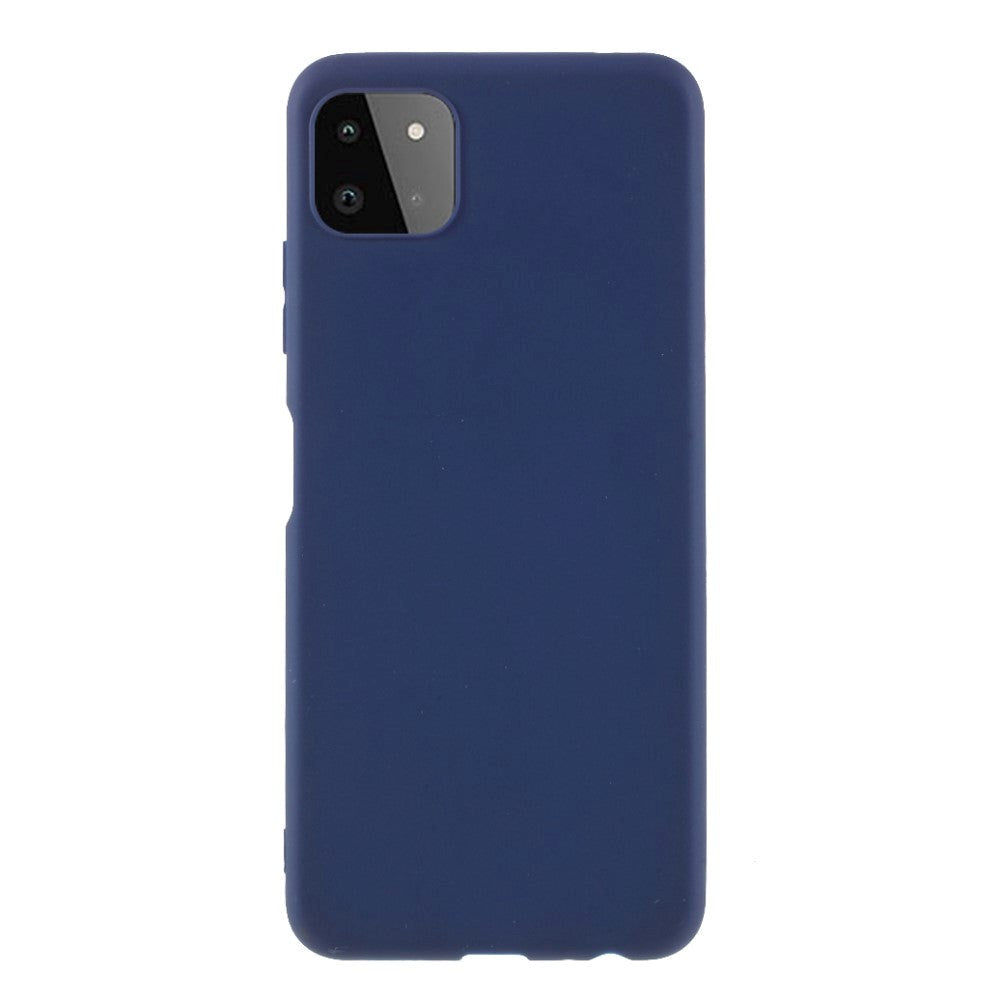 Samsung Galaxy A22 (5G) Flexible Plastic Case - Navy Blue