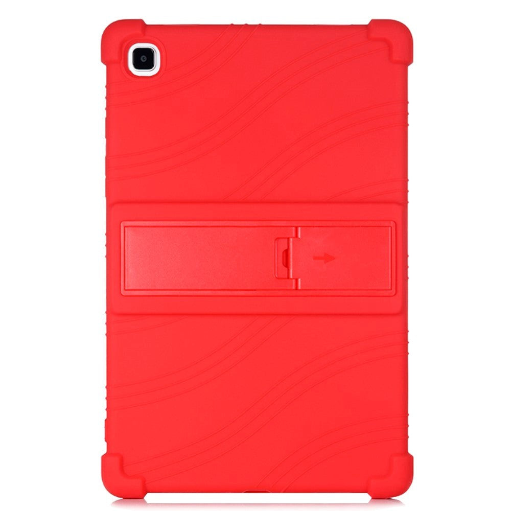 Samsung Galaxy Tab A7 10.4" Silicone Case w. Kickstand - Red