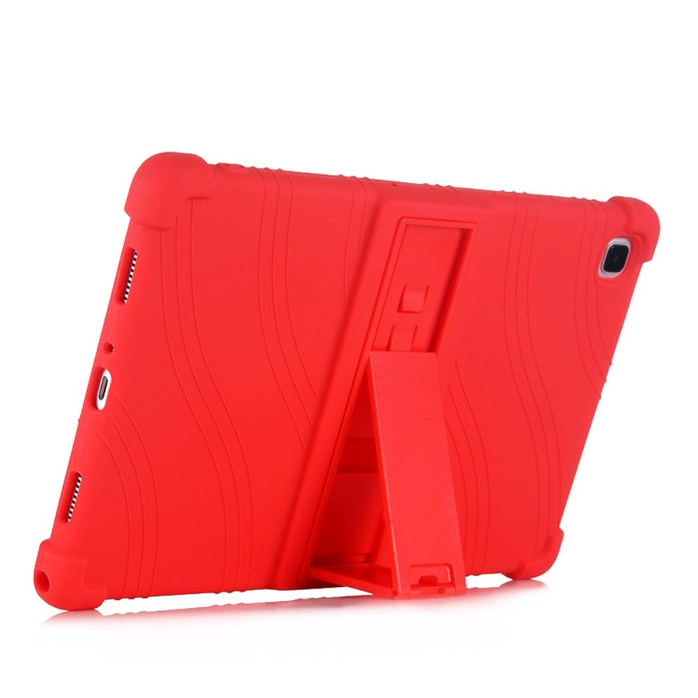 Samsung Galaxy Tab A7 10.4" Silicone Case w. Kickstand - Red