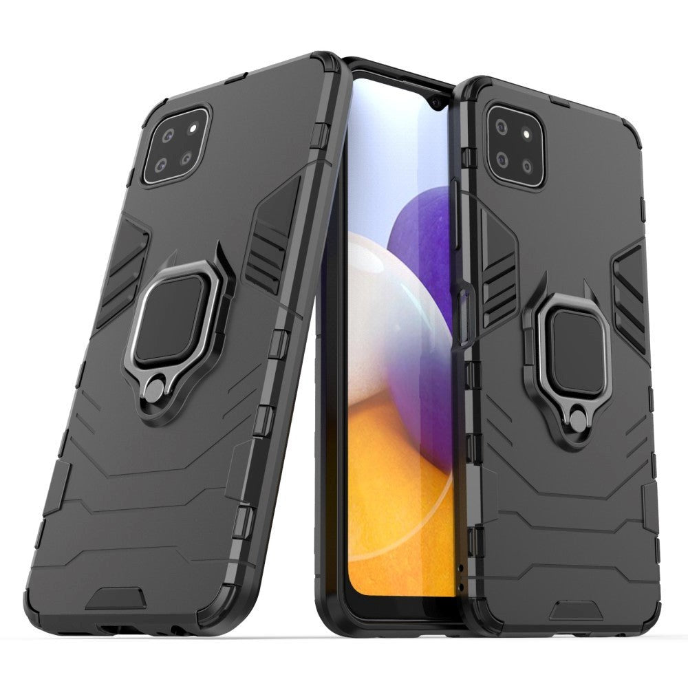 Samsung Galaxy A22 (5G) Tough Case w. Magnetic Kickstand - Black
