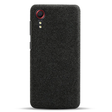 EIDERWOOD Samsung Galaxy Xcover 5 Fabric Coated Plastic Case - Black