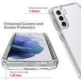 Samsung Galaxy S21 2-in-1 Gradient Flexible Plastic Case - Transparent