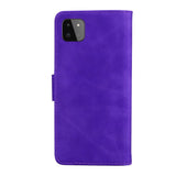 EIDERWOOD Samsung Galaxy A22 (5G) Faux Leather Flip Case with Cardholder & Stand Function - Purple